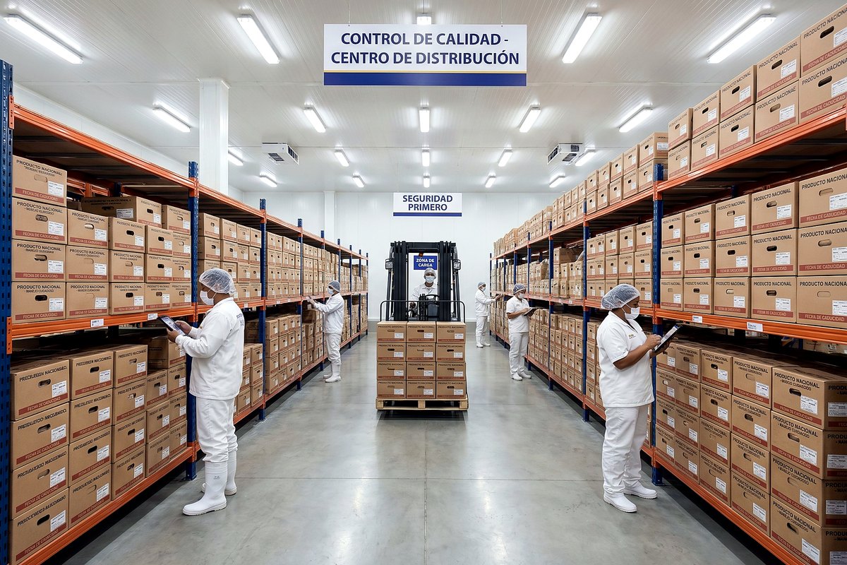 Centro de distribución y control de calidad