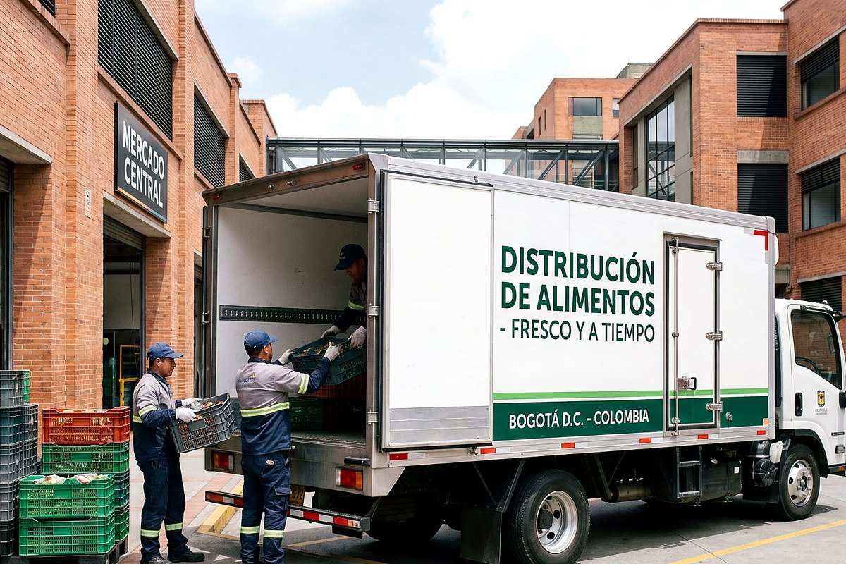 Logística de entrega de alimentos